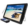 Image sur Trexonic Ultra Lightweight Rechargeable Widescreen 12" LED Portable TV with HDMI, SD, MMC, USB, VGA, Headphone Jack, AV Inputs and Output and Built-in Digital Tuner and Detachable Antenna