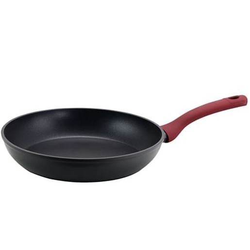 Picture of Gibson Home Marengo 10 Inch Aluminum Non Stick Frying Pan, Red/Grey