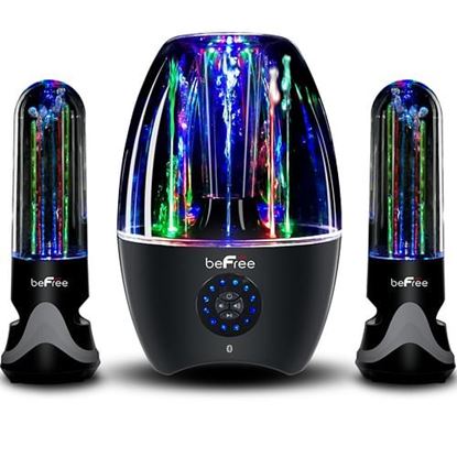 Picture of beFree Sound 2.1 Channel Bluetooth Multimedia LED Dancing Water Sound System