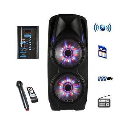 Picture of beFree Sound 2x10 Inch Woofer Portable Bluetooth Powered PA Speaker