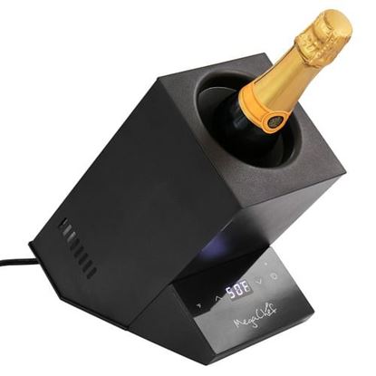 Picture of MegaChef Electric Wine Chiller with Digital Display in Black