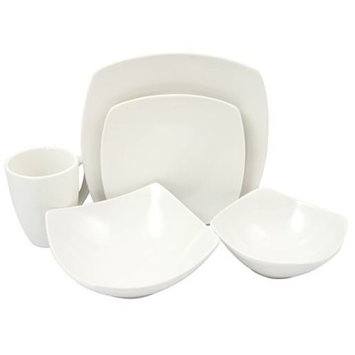 Picture of Gibson Home Zen Buffetware 30-Piece Dinnerware Set, White