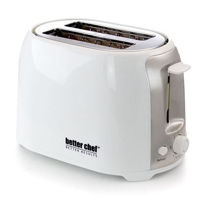 Foto de Better Chef Cool Touch Wide-Slot Toaster- White