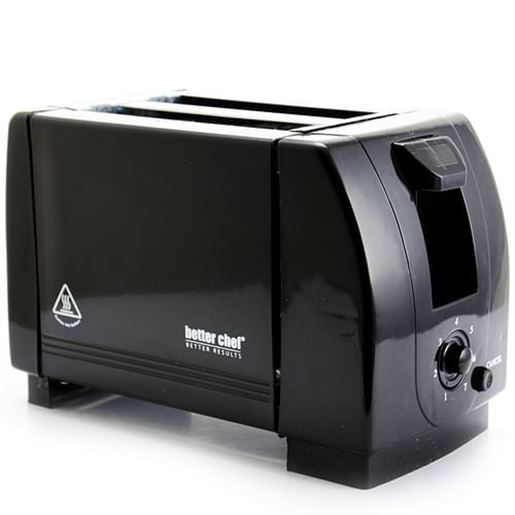 Picture of Better Chef 2-Slice Black Toaster