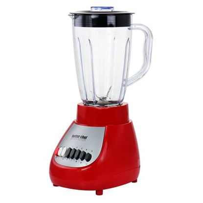 Picture of Better Chef 10 Speed 350 Watt Plastic Jar Blender in Red