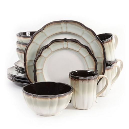 Picture of Gibson Elite Mableton 16-Piece Dinnerware Set