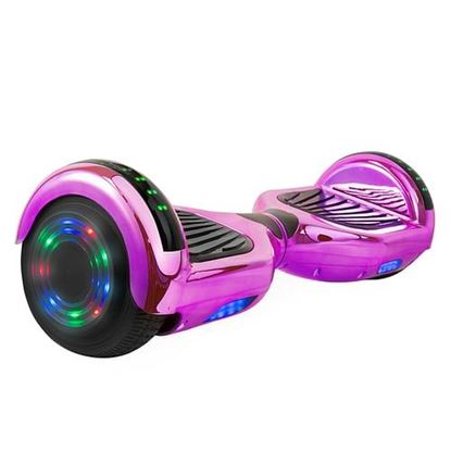 Picture of Hoverboard in Purple Chrome with Bluetooth Speakers