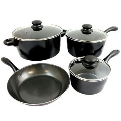 Picture of Sunbeam Armington 7-Piece Cookware Set, Black