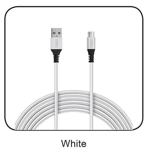 Picture of 6 Ft. Fast Charge and Sync Round Micro USB Cable-WHITE