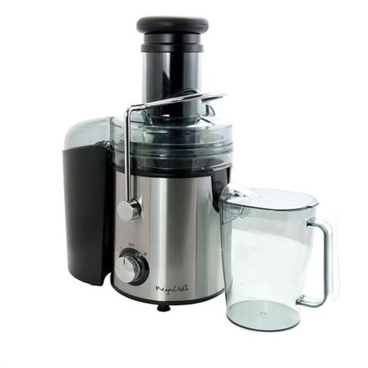 Picture of MegaChef Wide Mouth Juice Extractor, Juice Machine with Dual Speed Centrifugal Juicer, Stainless Steel Juicers Easy to Clean