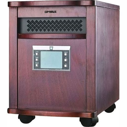 Picture of Optimus Infrared Quartz Heater With Remote