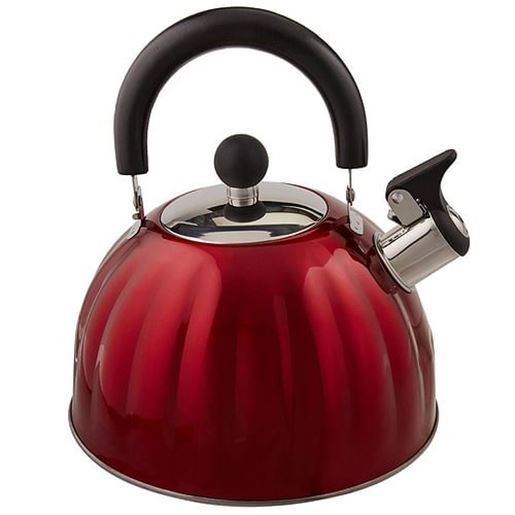 Picture of Mr. Coffee Twining 2.1 Quart Pumpkin Tea Kettle in Red