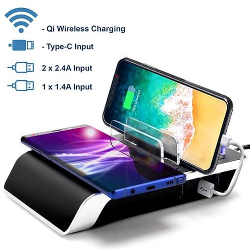 Picture of Trexonic Wireless Charger with Fast Charging Dock and Wireless Charging Station