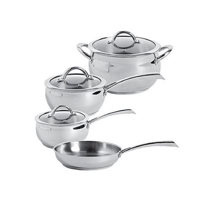 Foto de Oster Derrick 7 Piece Stainless Steel Cookware Set