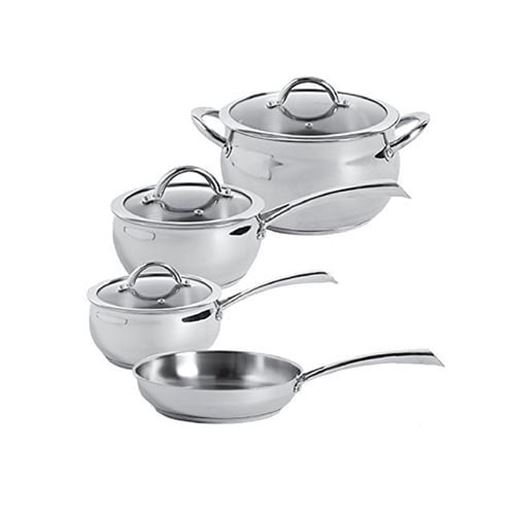 Picture of Oster Derrick 7 Piece Stainless Steel Cookware Set