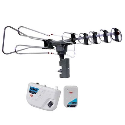 Picture of High Powered Amplified Motorized Outdoor Antenna Suitable For HDTV and ATSC Digital Television