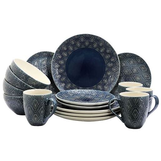 Foto de Elama Kali 16-Piece Dinnerware Set