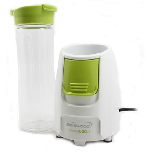 Picture of Brentwood Blend-To-Go Personal Blender in White and Green