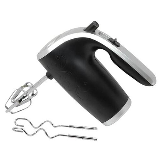 Picture of 5-Speed 150-Watt Hand Mixer Black w/ Silver Accents