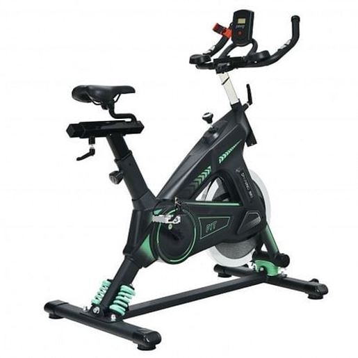 Foto de Stationary Exercise Cycling Bike with 33lbs Flywheel for Home - Color: Black