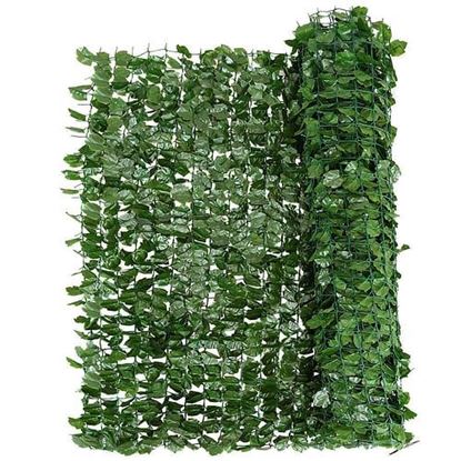 Picture of Faux Ivy Leaf Decorative Privacy Fence-59" x 118" - Size: 59" x 118"