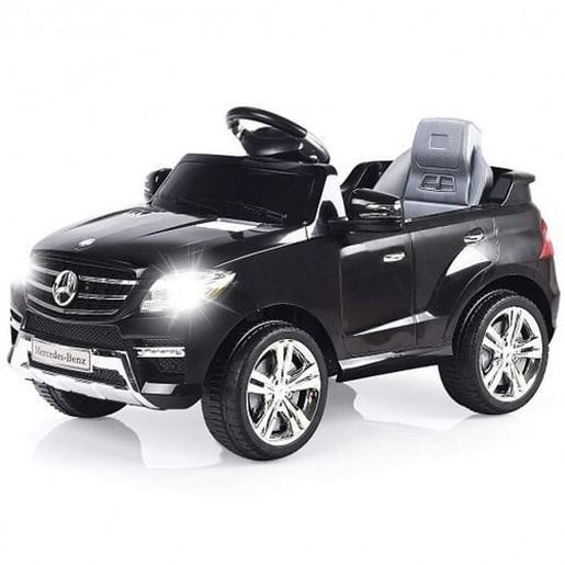 Picture of 6V Mercedes Benz Kids Ride on Car with MP3+RC-Black - Color: Black