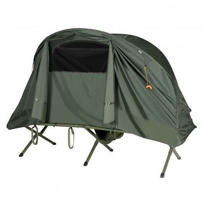 Foto de Cot Elevated Compact Tent Set with External Cover-Green - Color: Green