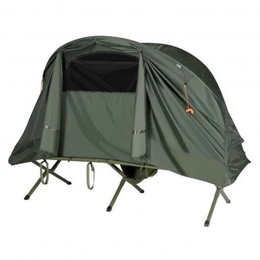 Foto de Cot Elevated Compact Tent Set with External Cover-Green - Color: Green