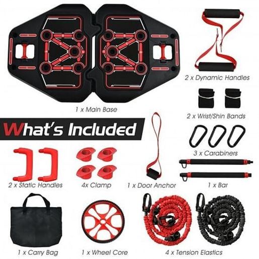 Image sur All-in-one Portable Pushup Board with Bag