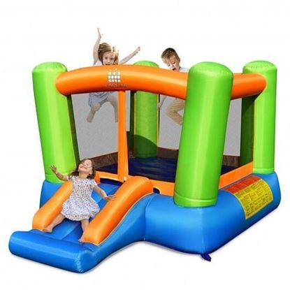 Изображение Kids Inflatable Bounce House Without Blower for Indoor and Outdoor