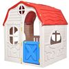 Изображение Kids Cottage Playhouse Foldable Plastic Indoor Outdoor Toy