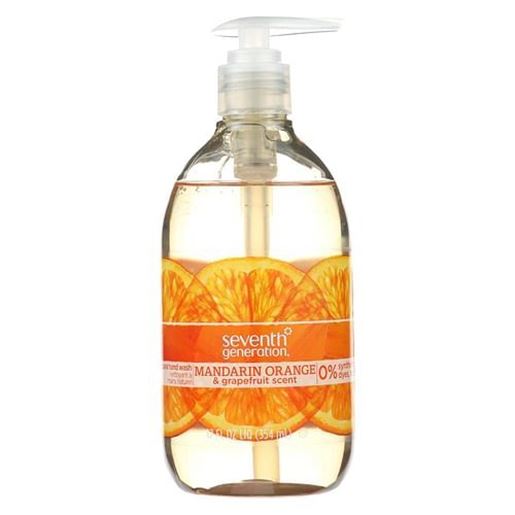 Picture of Seventh Generation - Liquid Hand Soap - Mandarin Orange and Grapefruit - 12 fl oz.