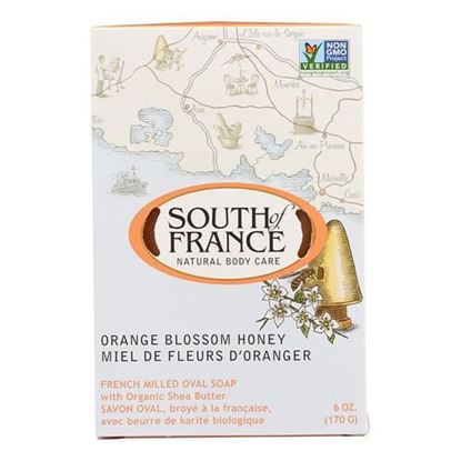 Picture of South Of France Bar Soap - Orange Blossom Honey - 6 oz - 1 each