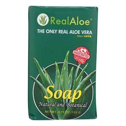 Foto de Real Aloe Aloe Vera Bar Soap - 4.75 oz