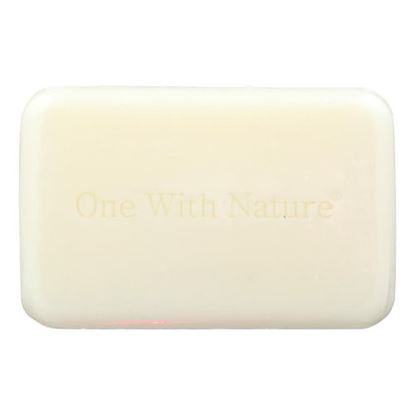 Foto de One With Nature Naked Soap - Goat's Milk and Lavender - Case of 6 - 4 oz.