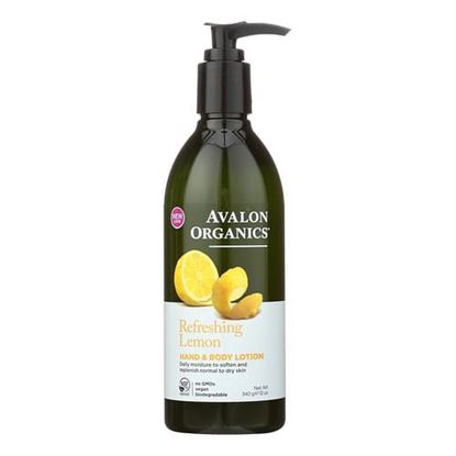 图片 Avalon Organics Hand and Body Lotion Lemon - 12 fl oz