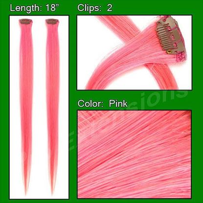 图片 (2 PCS) Pink Highlight Streak Pack