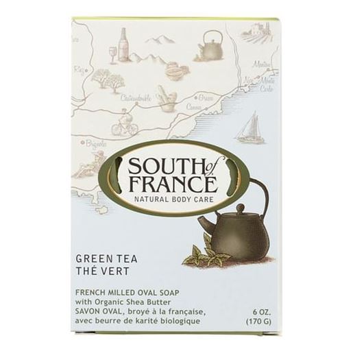 Foto de South Of France Bar Soap - Green Tea - 6 oz - 1 each