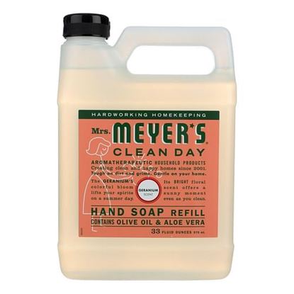 Foto de Mrs. Meyer's Clean Day - Liquid Hand Soap Refill - Geranium - 33 fl oz