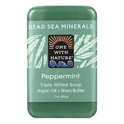 Picture of One With Nature Dead Sea Mineral Hemp Soap - 7 oz