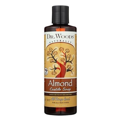 Picture of Dr. Woods Shea Vision Pure Castile Soap Almond with Organic Shea Butter - 8 fl oz
