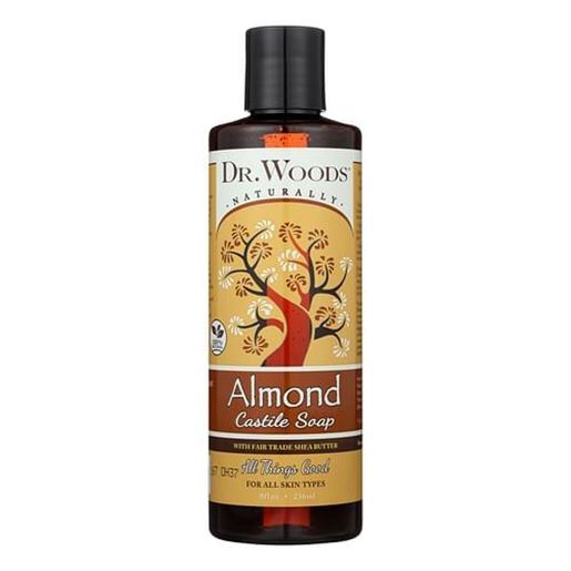 Foto de Dr. Woods Shea Vision Pure Castile Soap Almond with Organic Shea Butter - 8 fl oz