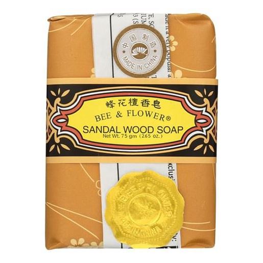 Foto de Bee and Flower Soap Sandalwood - 2.65 oz - Case of 12