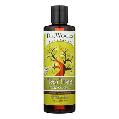 Foto de Dr. Woods Shea Vision Pure Castile Soap Tea Tree - 8 fl oz