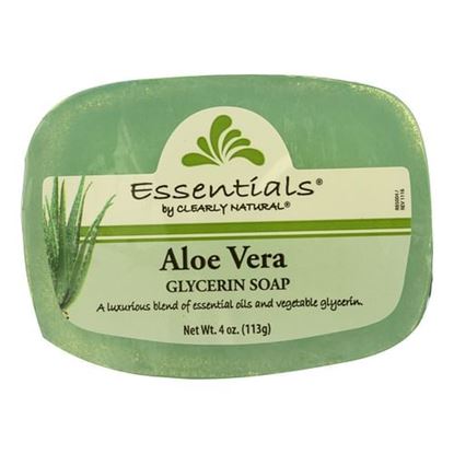 Foto de Clearly Natural Glycerine Bar Soap Aloe Vera - 4 oz