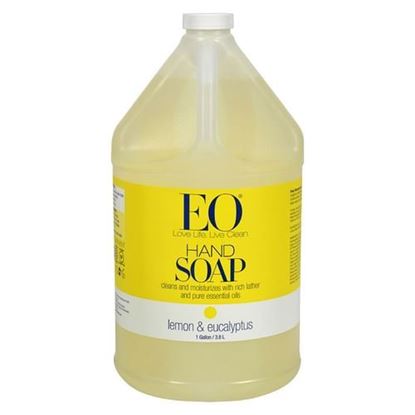 Picture of EO Products - Liquid Hand Soap Lemon and Eucalyptus - 1 Gallon