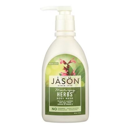 Foto de Jason Pure Natural Body Wash Moisturizing Herbs - 30 fl oz