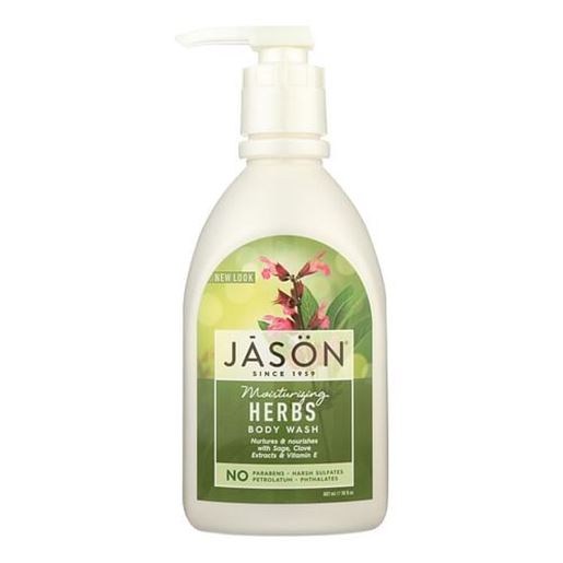 Picture of Jason Pure Natural Body Wash Moisturizing Herbs - 30 fl oz