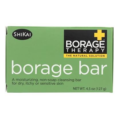 Picture of Shikai Products Cleansing Bar - Non Soap - Borage - 4.5 oz