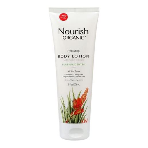 Foto de Nourish Organic Body Lotion Pure Unscented - 8 fl oz